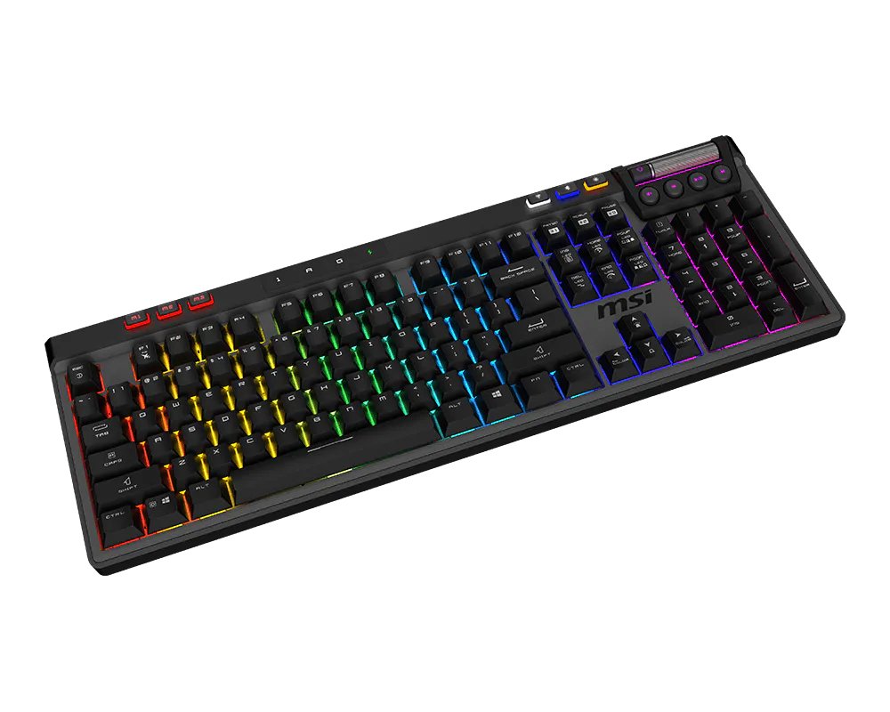 Msi Strike Pro W Silent De Keyboard De Negro