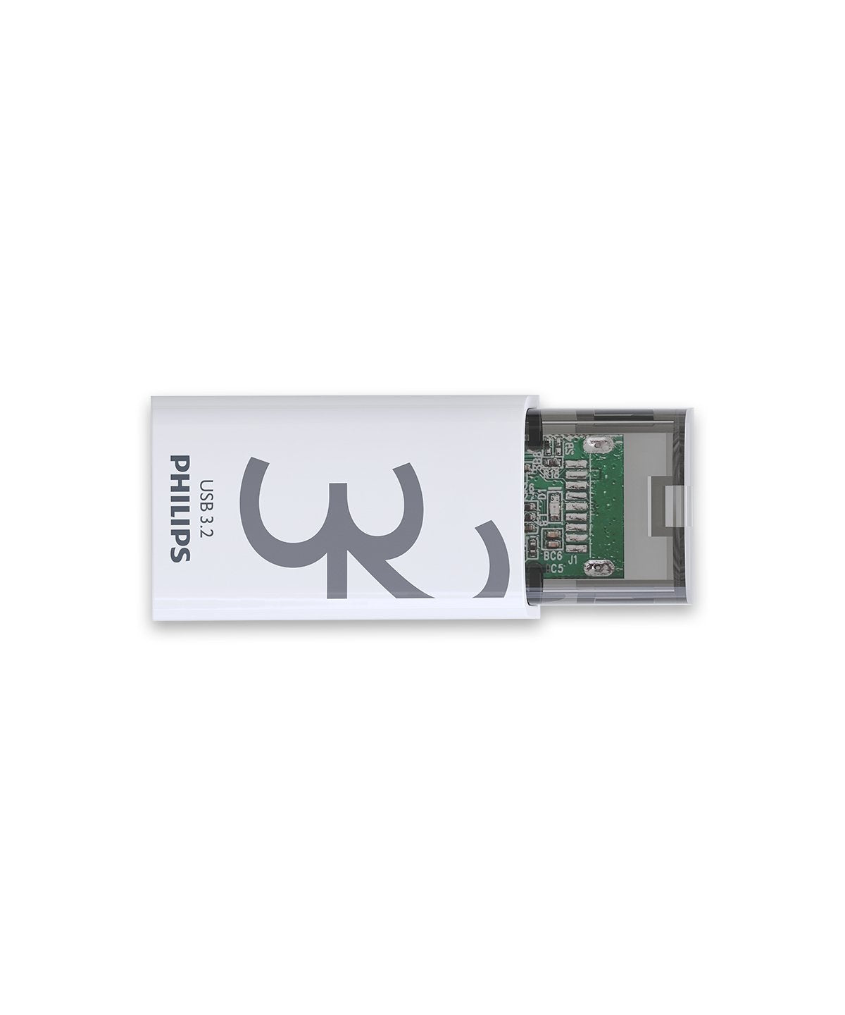 Philips Usb 3.2 32gb Click Series Gen 1 Usb-C Unidad Flash Usb 128 Gb Usb Tipo A 2.0 Plata