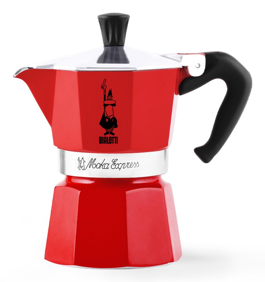 EAN 8006363018449 - Bialetti 4941 cafetera manual Cafetera italiana Rojo imagen 1
