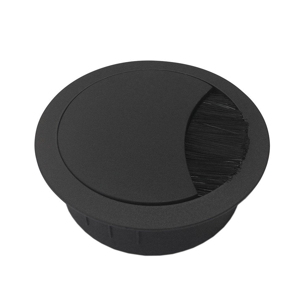 Cable Through With Brush, Ø 60 Mm Black 429-Ks66b
