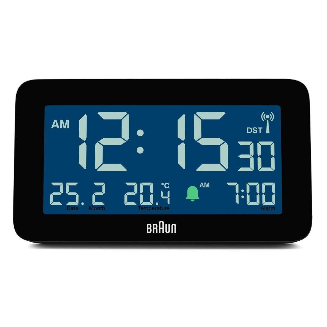 Braun Bc10b-Dcf Funk-Digitalwecker Para Die Mitteleuropäische Zeitzone (Dcf)