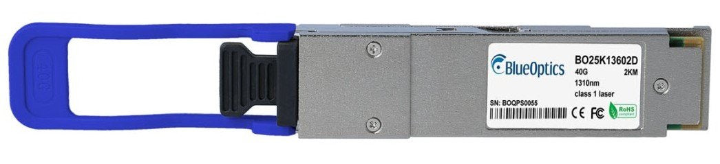 Blueoptics Huawei Qsfp-40g-Lr4-Lite Blueoptics Bo25k13602d Qsfp Transceiver, 40gbase-Lr4l, Singlemode Fiber, 4xwdm, 2km