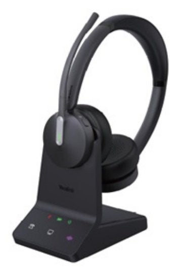 Auriculares Yealink Wh64 Dual Inalámbrico Y Alámbrico Diadema Bluetooth Base De Carga Negro