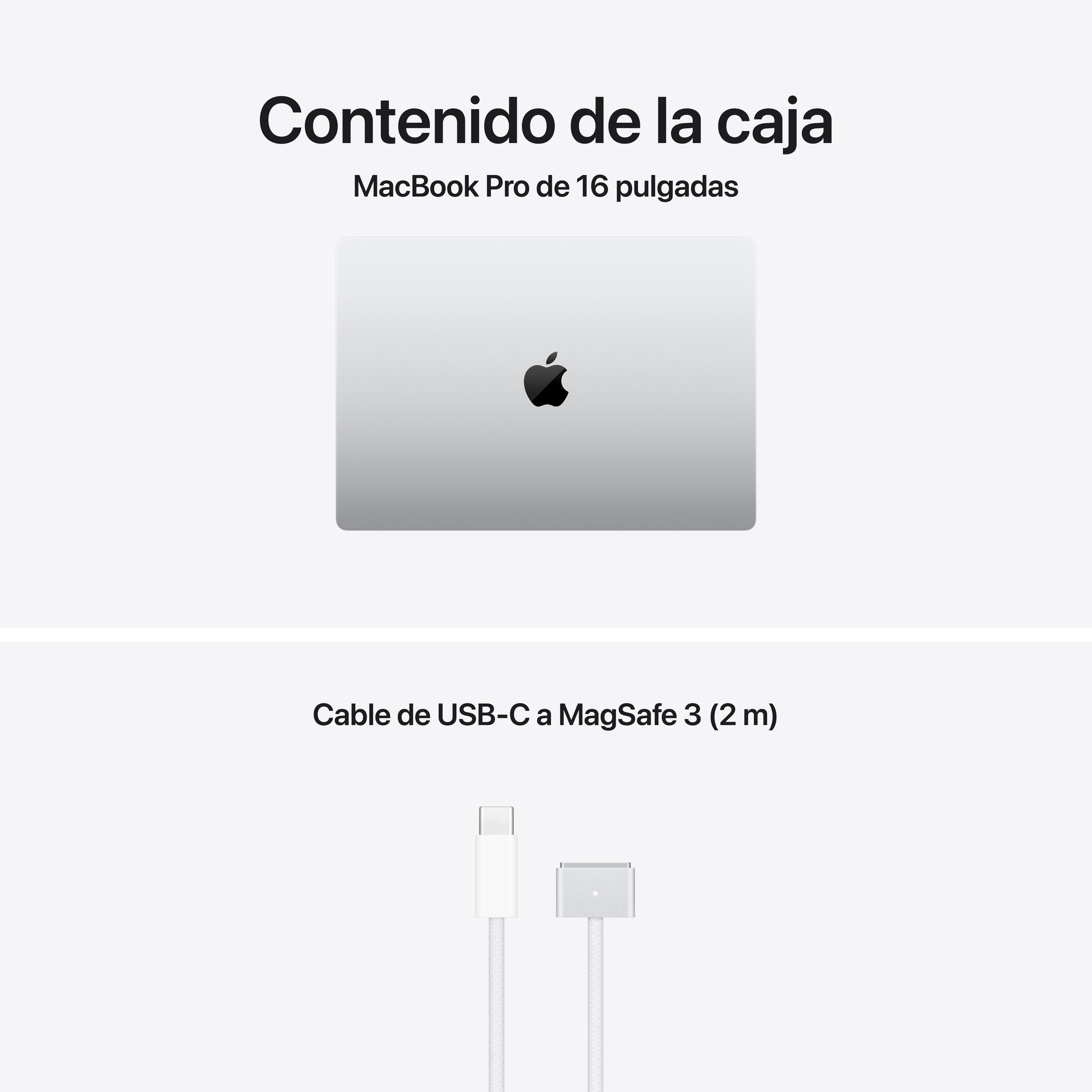 Apple Macbook Pro 16' M5 Pro 18-Core Cpu 24gb 1tb Ssd 20-Core Gpu Plata