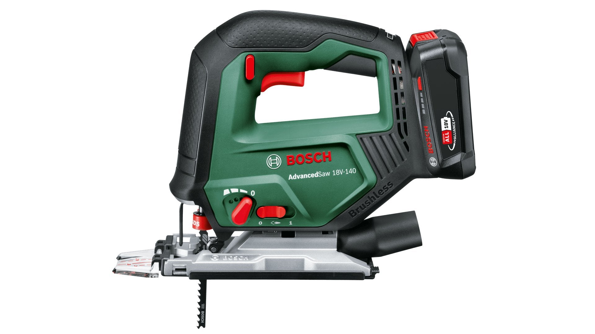 EAN 4053423251838 - Bosch AdvancedSaw 18V-140 power jigsaws 3000 spm 1,6 kg imagen 2