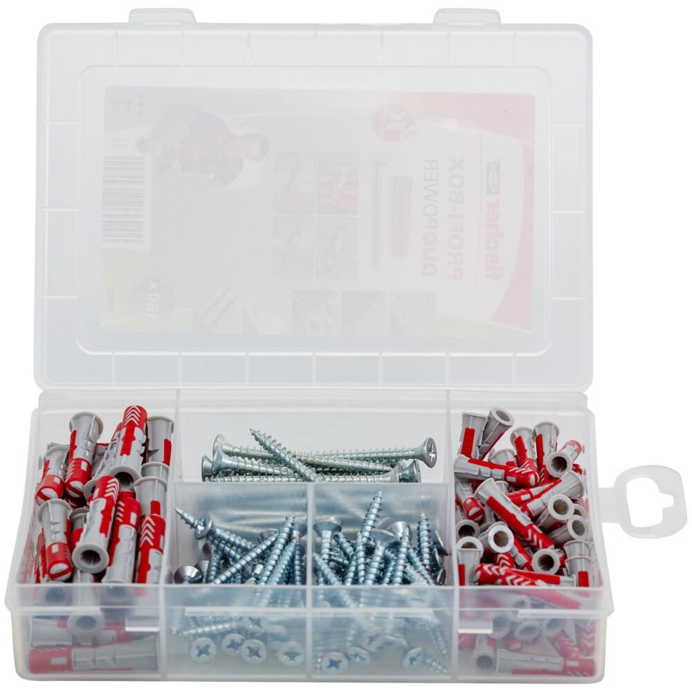Maletin 160 Unid. Duopower 6/8+Tornillos 538622 Fischer