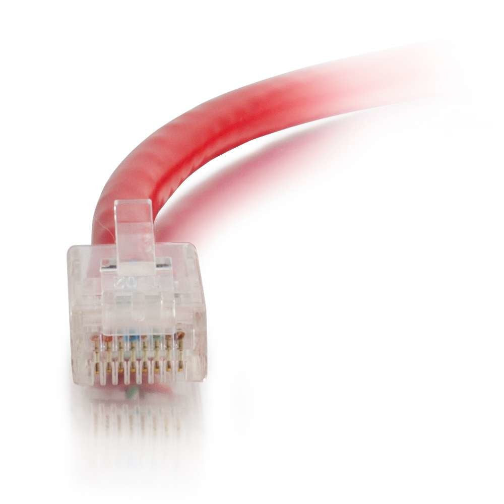 Cable De Conexión De Red De 0,5 M Cat5e Sin Blindaje Y Sin Funda (Utp), Color Rojo