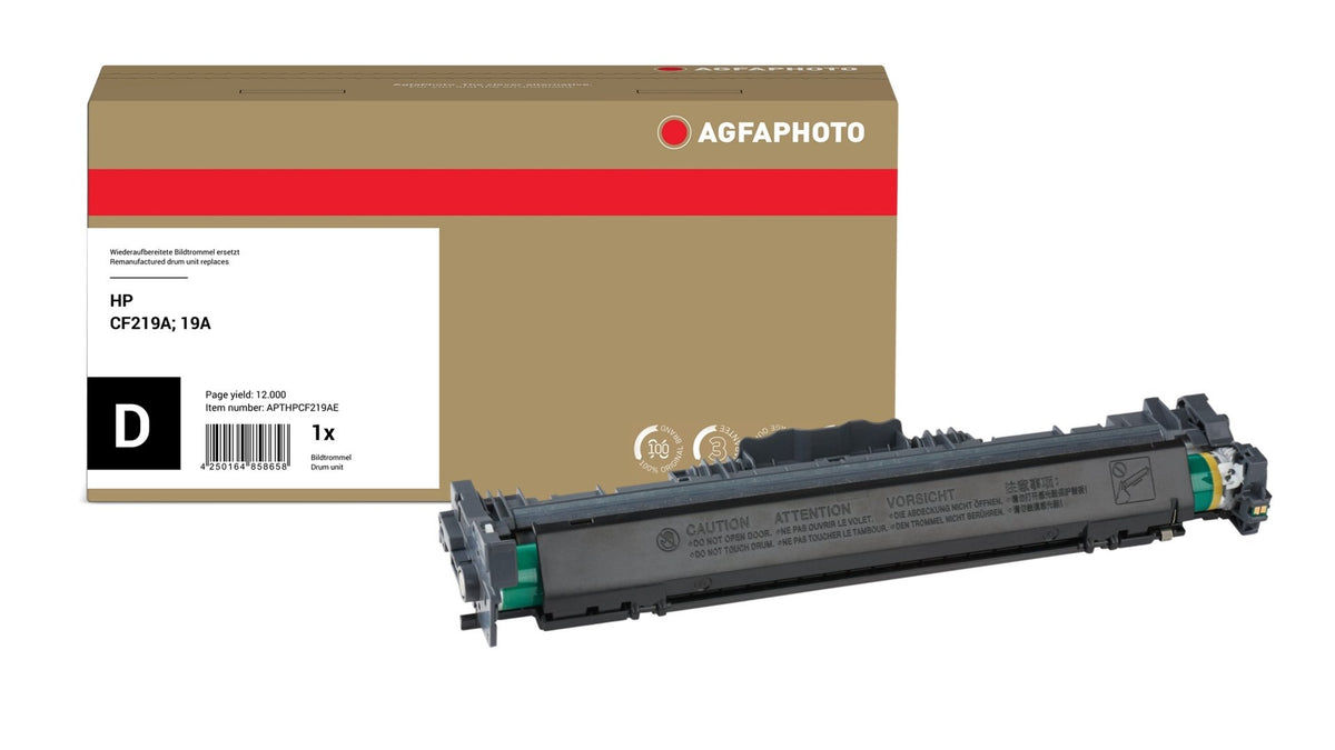 EAN 4250164858658 - AgfaPhoto APTHPCF219AE cartucho de tóner 1 pieza(s) Compatible Negro imagen 1