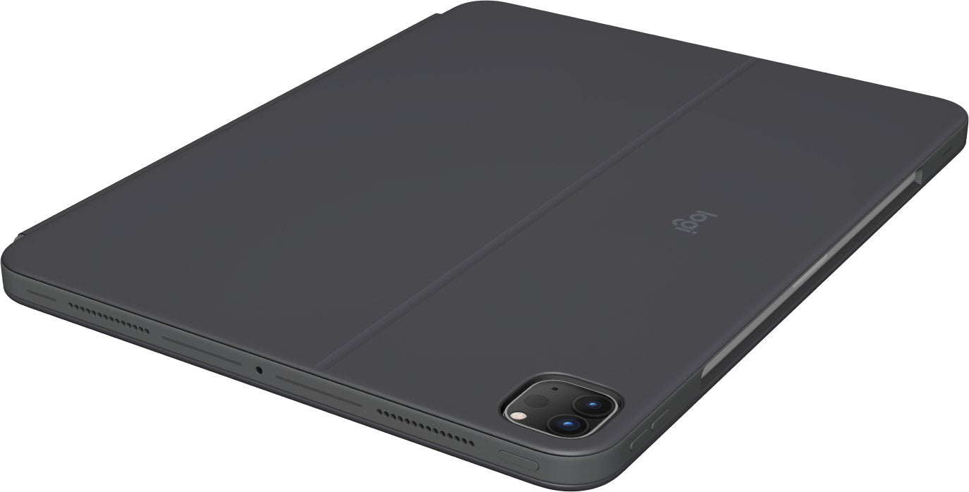 Logitech Combo Touch Caja De Teclado Y Folio Con Panel Táctil Retroiluminación Apple Smart Connector Qwerty Español Grafito Para Apple 13-Inch Ipad Pro (M4)