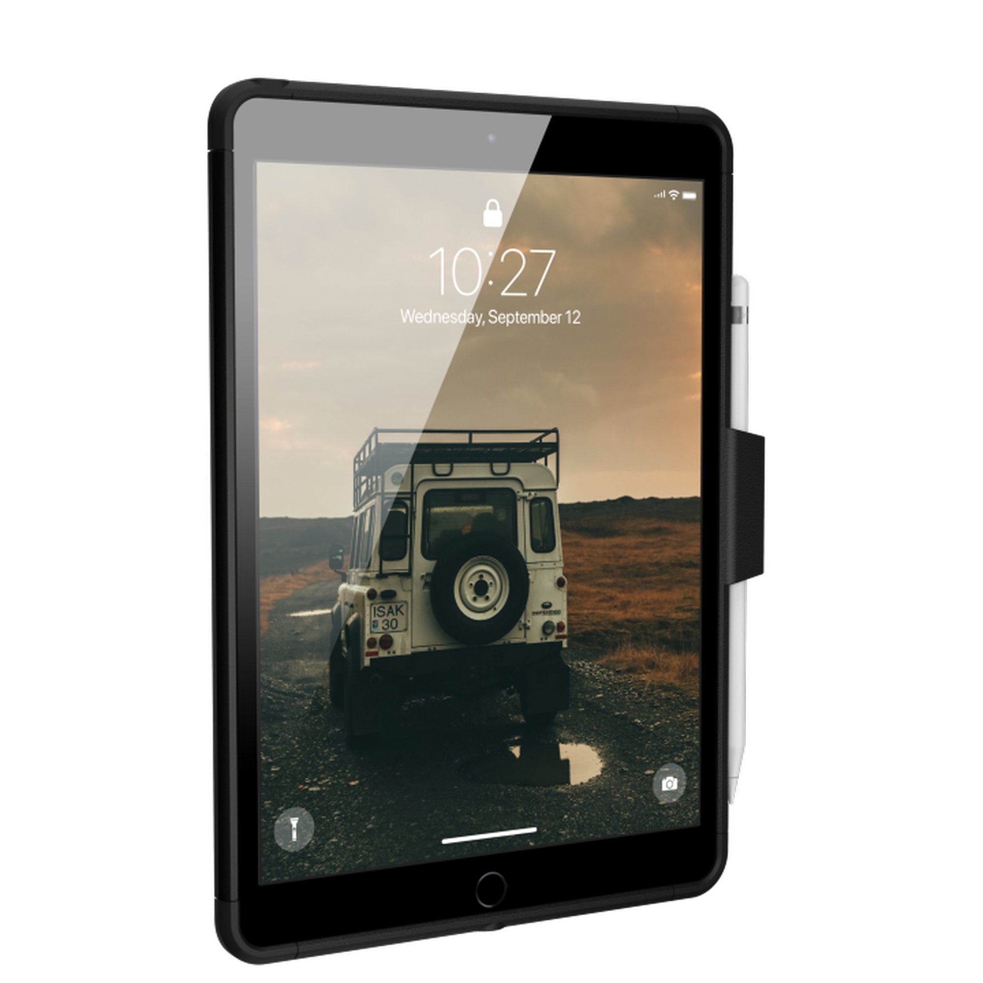 Funda Uag Poly Bag Apple Ipad (7/8/9th Gen 10.2") Scout - Negro