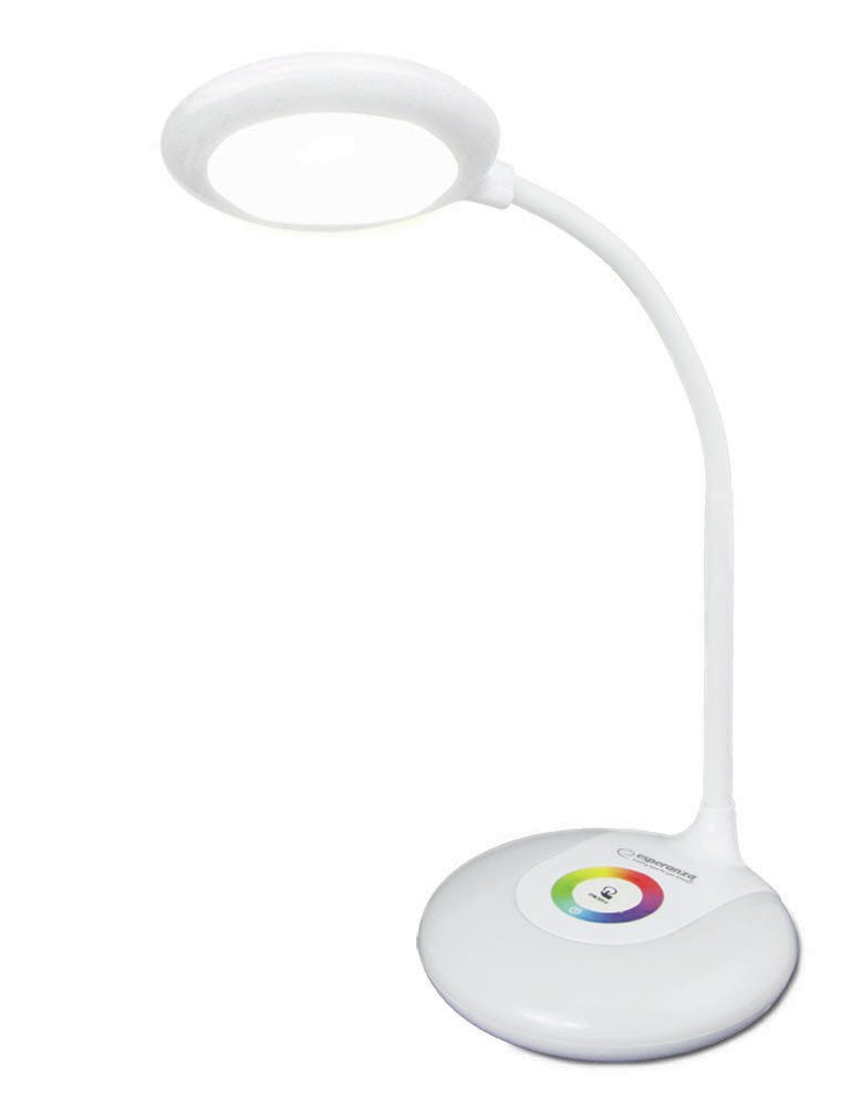 Esperanza Eld117 Lámpara De Escritorio Rgb, 256 Colores