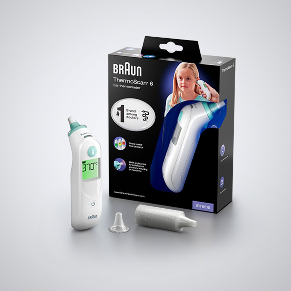 Braun Thermoscan 6, Termometro Corporal De Oido Irt6515mnla