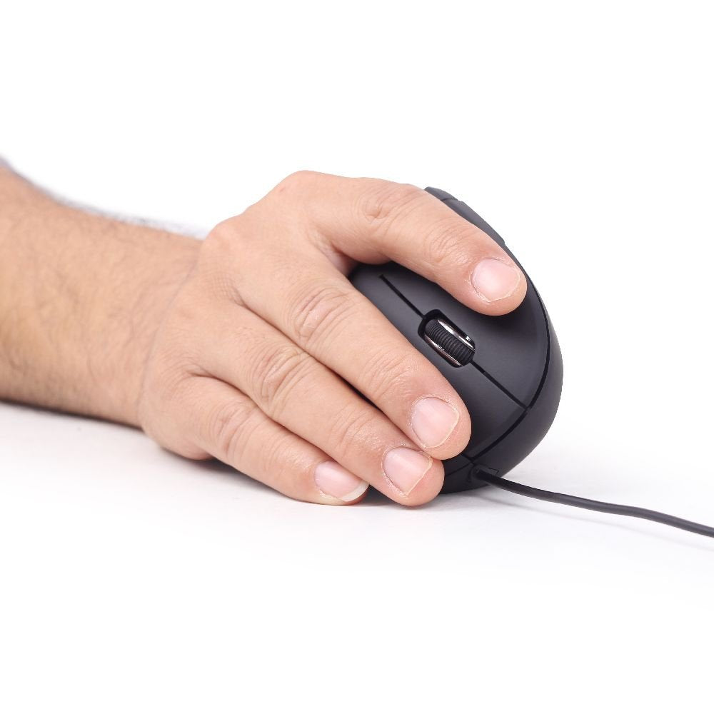 Gembird Raton Ergonomico 6 Botones 3200 Dpi Negro Mus-Ergo-01