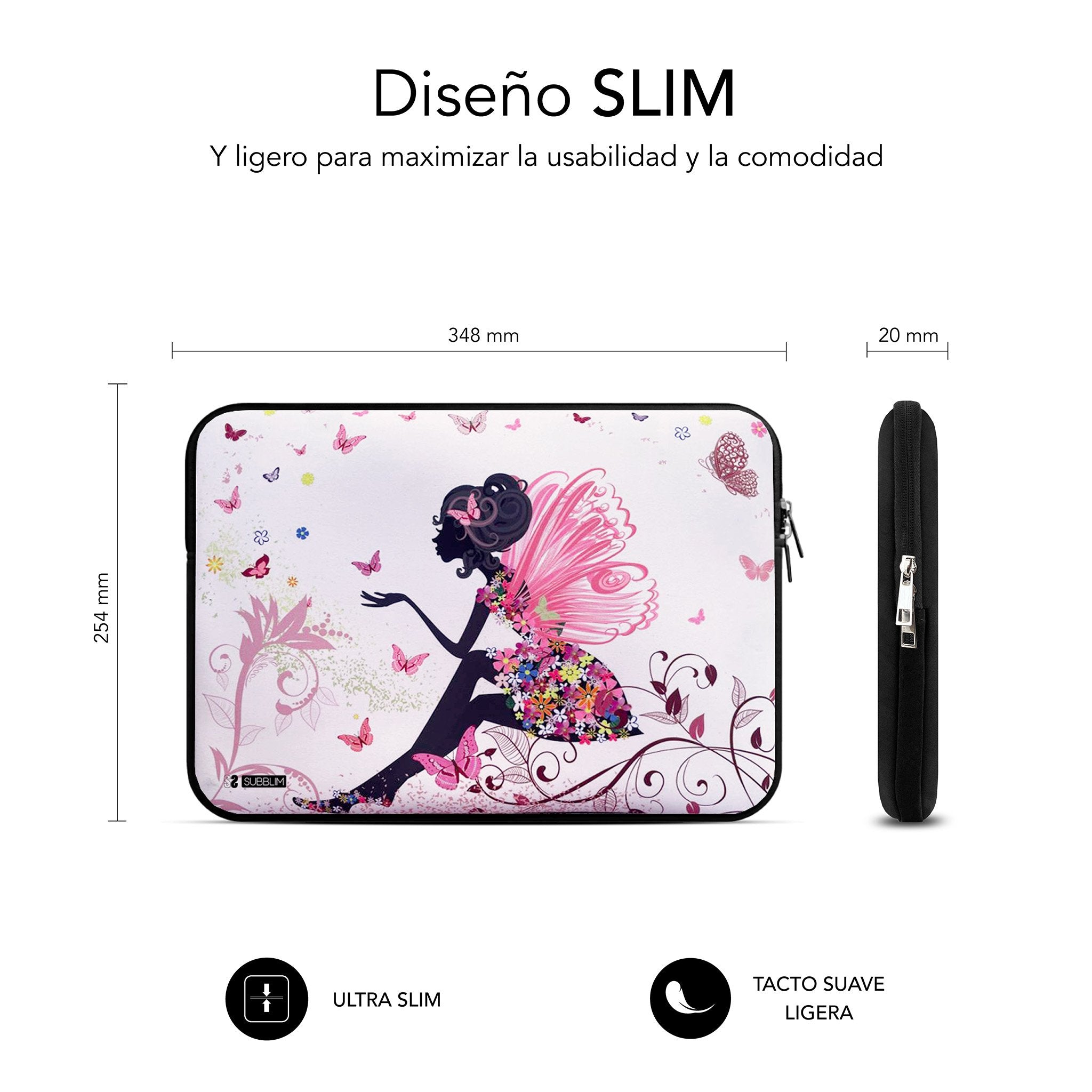 EAN 8436586742799 - SUBBLIM SUBLS-SKIN102 maletines para portátil 35,6 cm (14") Multicolor imagen 4