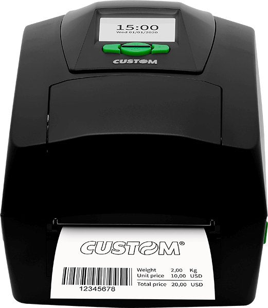 Label Printer D4 202 Display Prnt Usb Rs232 Black