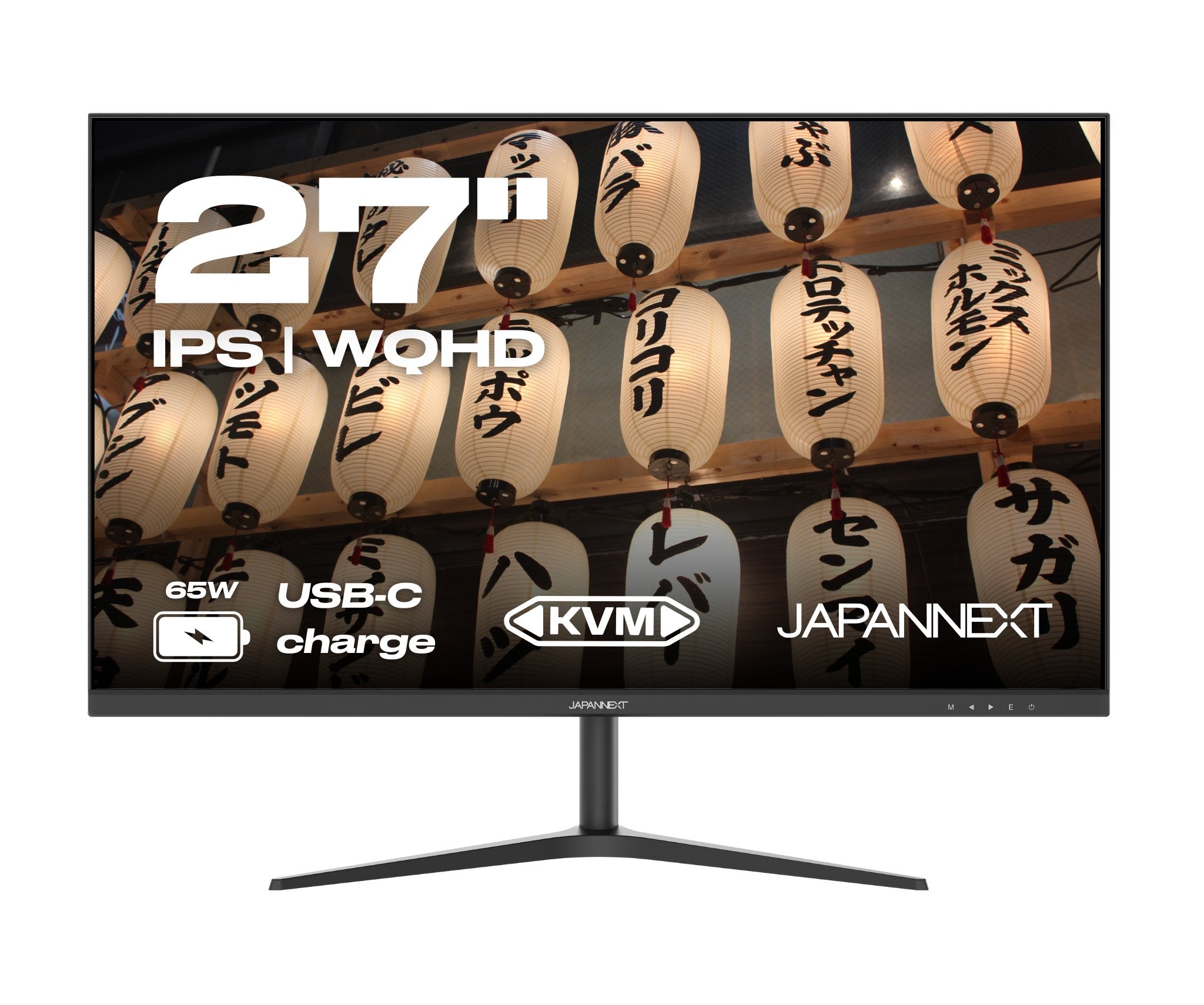 EAN 4589511172759 - JAPANNEXT JN-IPS27WQHDR-C65W pantalla para PC 68,6 cm (27") 2560 x 1440 Pixeles Wide Quad HD LCD Negro imagen 1