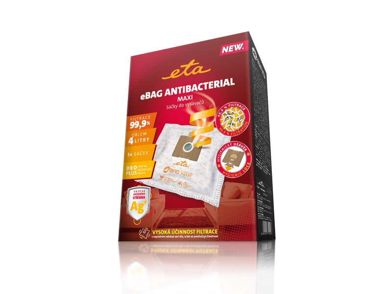 Bolsas Para Aspirador Eta Vacuum  Maxi Eta960068021 Suitable For Eta151190000
