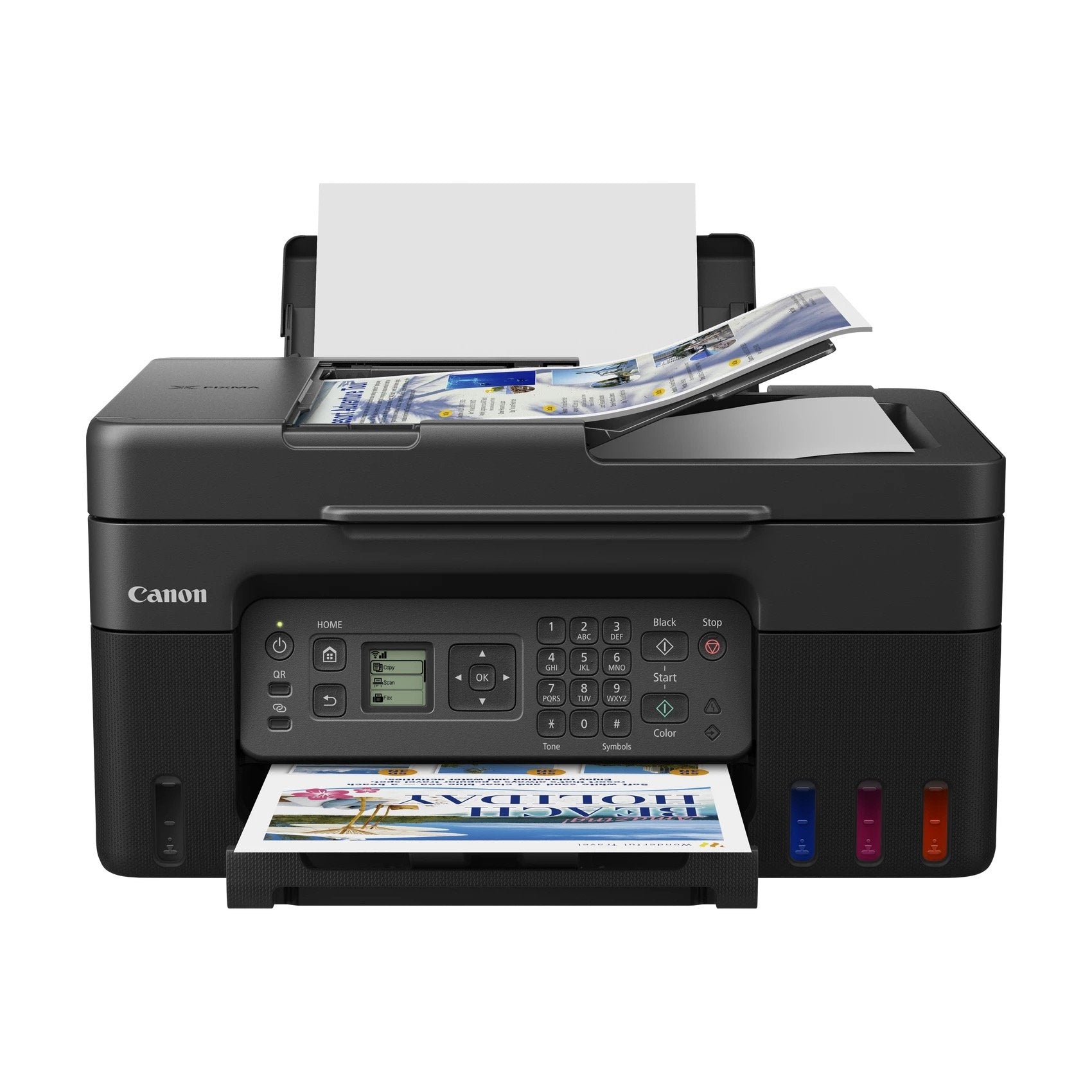Multifunción Recargable Canon Pixma G4570 Megatank Wifi Fax Negra