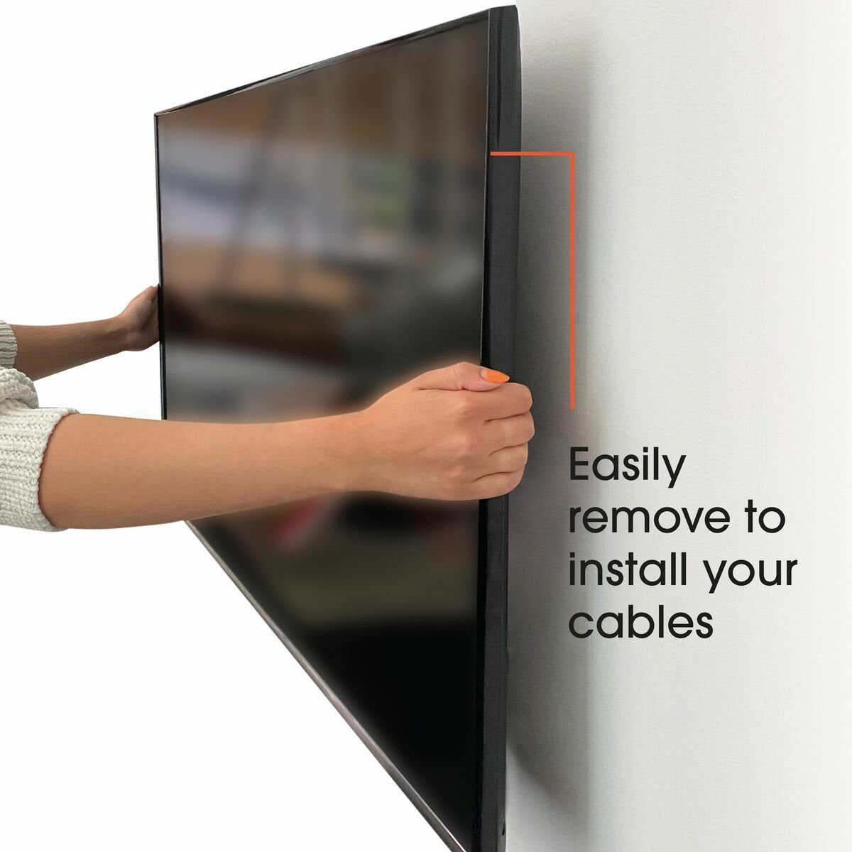 Soporte De Pared Vogel'S Ma3000-C1 Negro  Para Tv De 32" A 65"