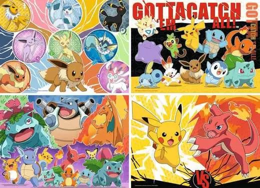 EAN 4005556056514 - Ravensburger Pokémon-Kumpels Puzzle rompecabezas 100 pieza(s) Niños imagen 2