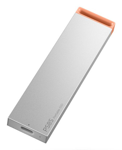 Lenovo Ssd Portátil Ps8s Usb3.2 Gen2 Tipo C De 2 Tb De Aleación De Metal De Hasta 1050 Mb/S De Lectura, 1000 Mb/S De Escritura
