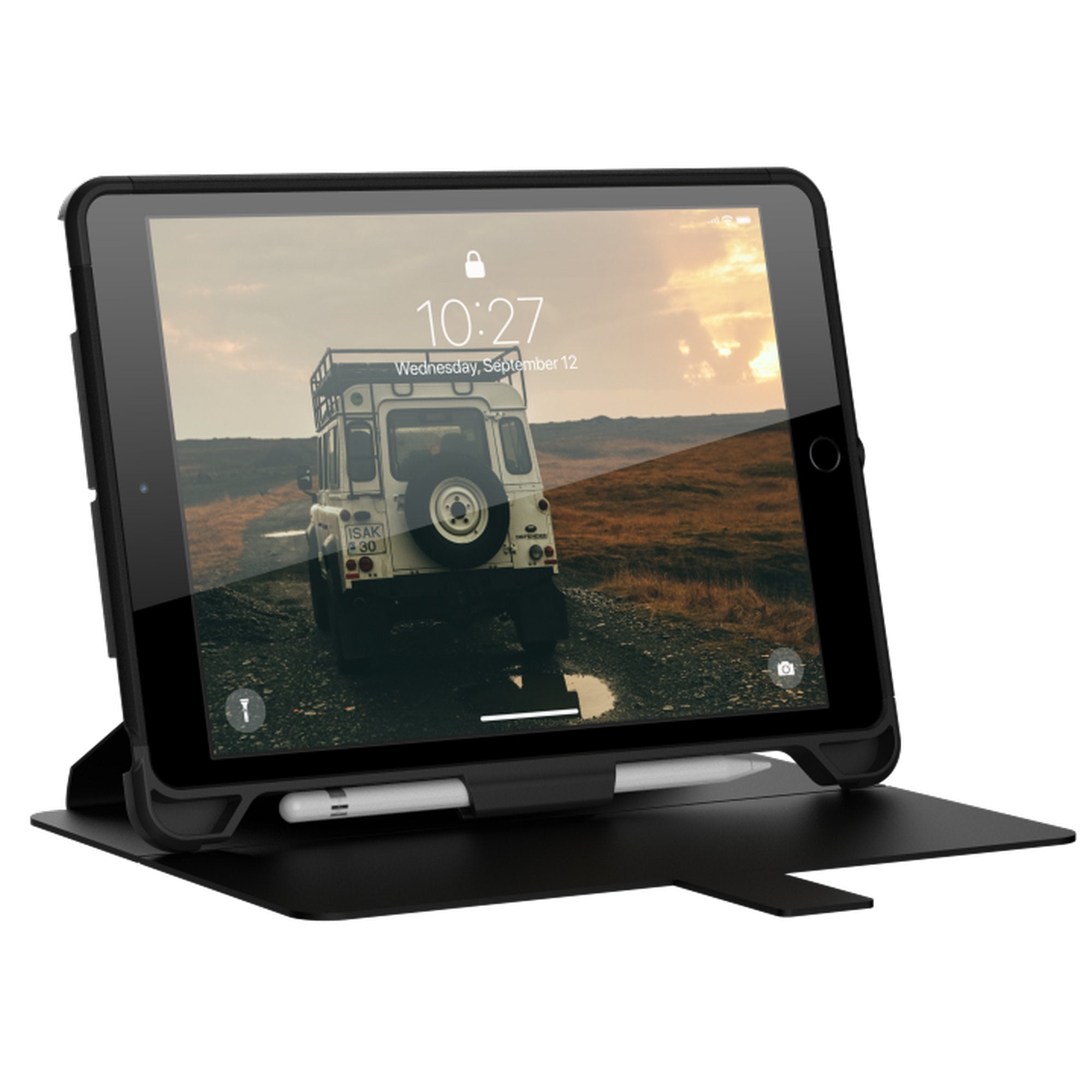 Urban Armor Gear Funda Para Ipad (2019)  (10.2") Folio Negro 12191ib14040