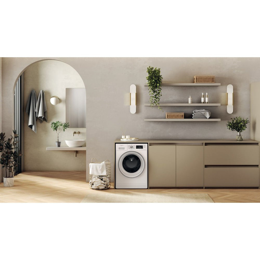 EAN 8003437057328 - Whirlpool FFWDB 864489 SV EE lavadora-secadora Independiente Carga frontal Blanco C imagen 5