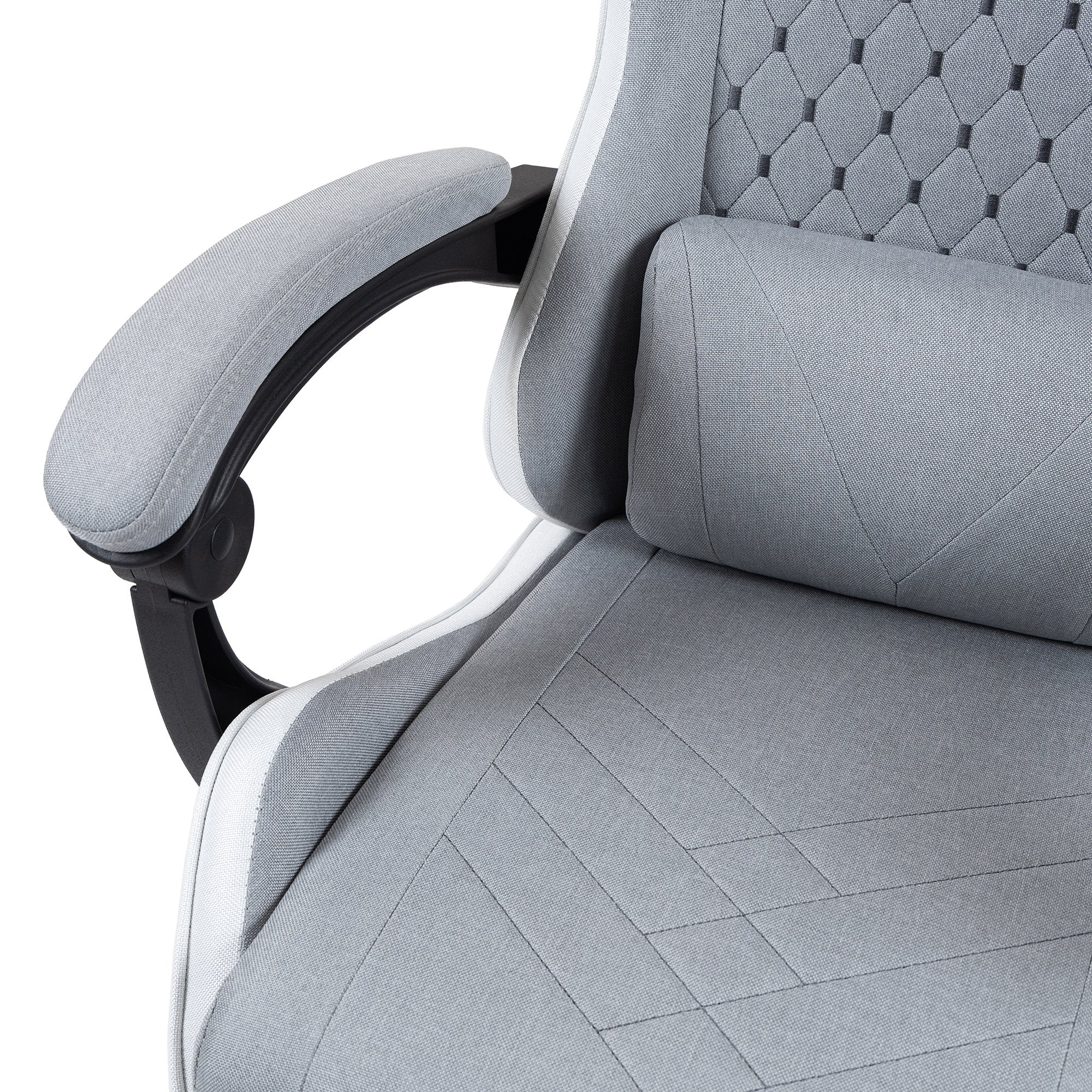 EAN 8435693112952 - Mars Gaming MGCXFSW silla para videojuegos Silla para videojuegos de PC Asiento acolchado Gris, Blanco imagen 9
