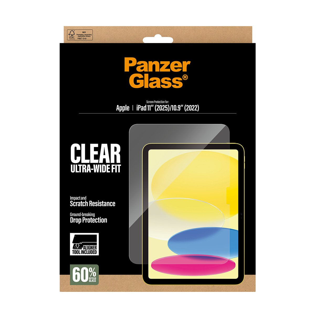 Panzerglass Schutzglas Ipad 11th 11" (2025) Uwf