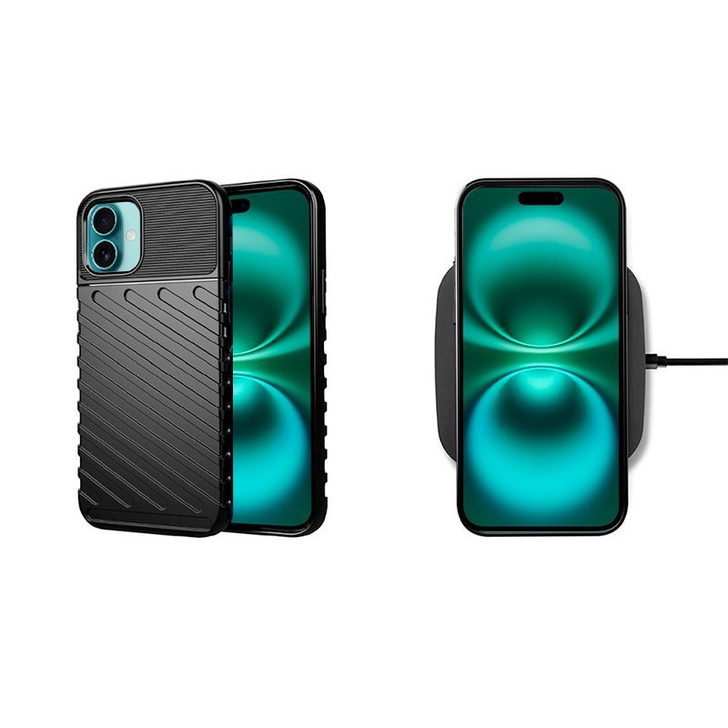 Funda Cool Iphone 16 Plus Thunder Negro