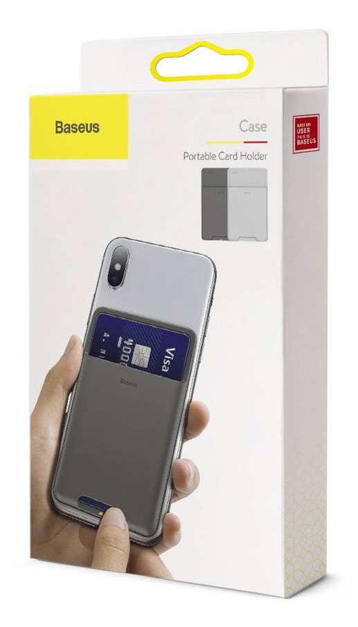 EAN 6953156296282 - Baseus ACKD-B0G tarjeta de bolsillo Gris imagen 12