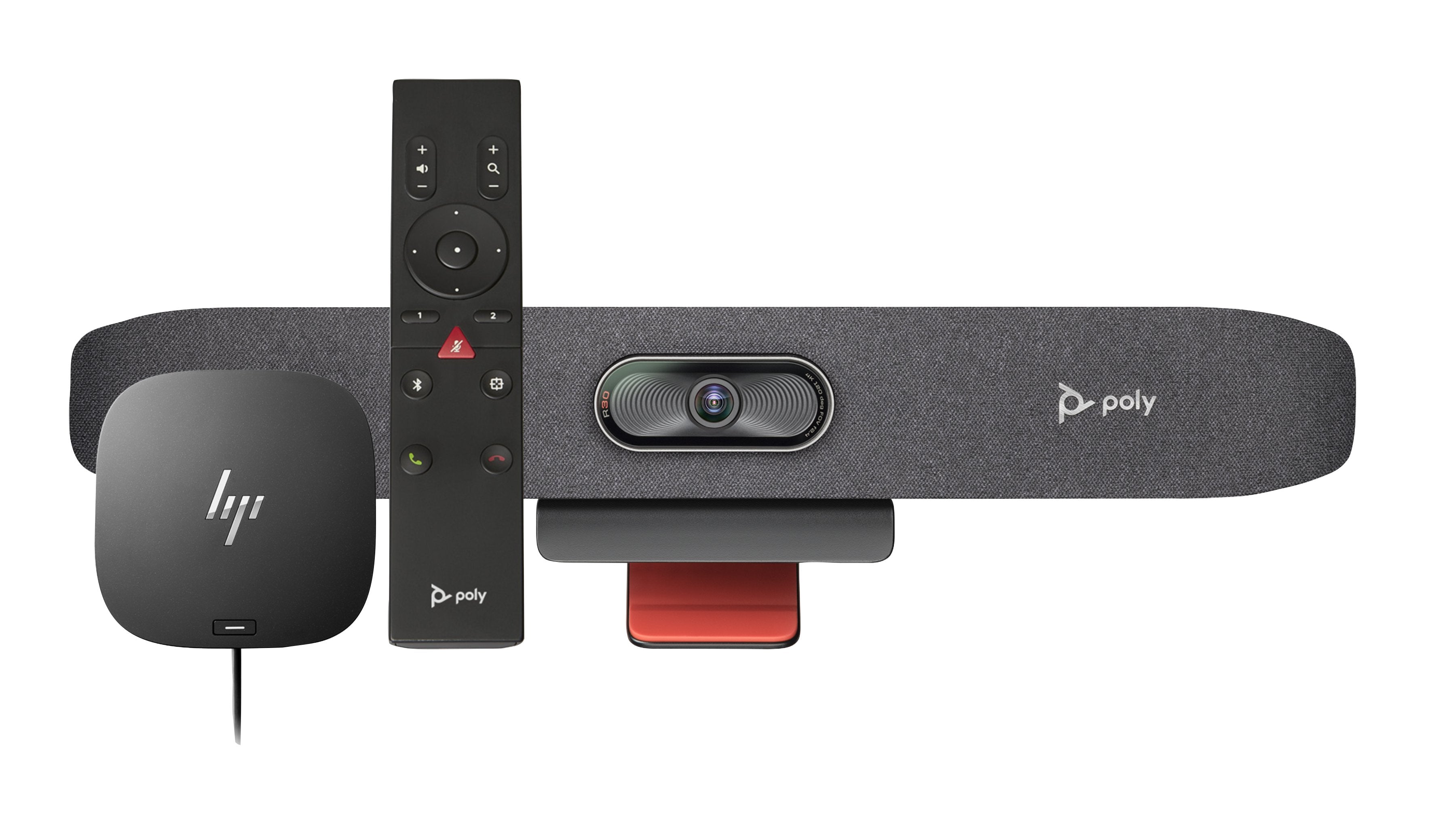 EAN 0198122178179 - HP Poly Studio R30 USB Video Bar and BT Remote with HP USB-C Dock G5 (ABB) Negro 3840 x 2160 Pixeles imagen 1