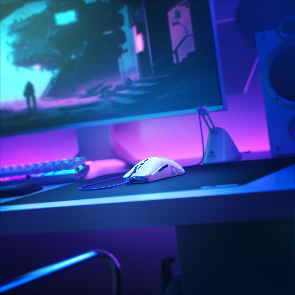 Glorious Pc Gaming Race Model O- Ratón Mano Derecha Usb Tipo A Óptico 3200 Dpi