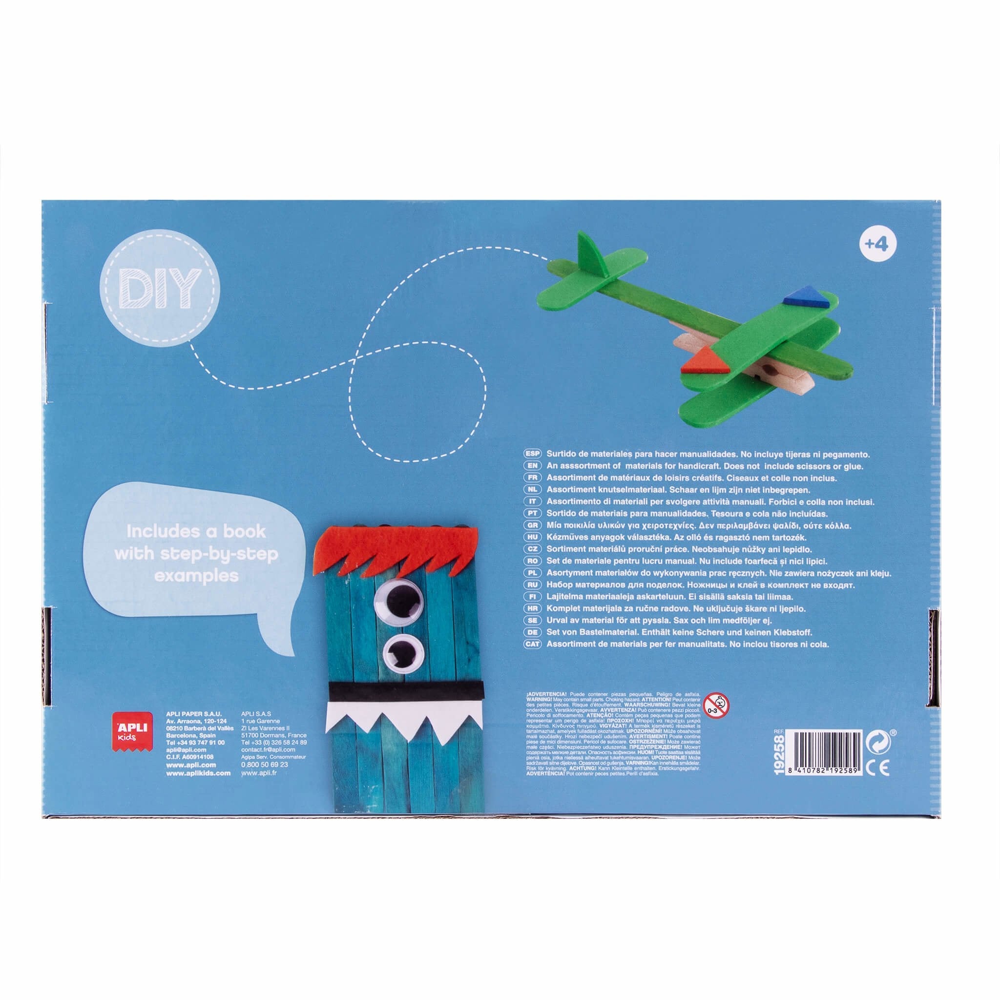 Apli Set De Manualidades Crafty Box +4 Años
