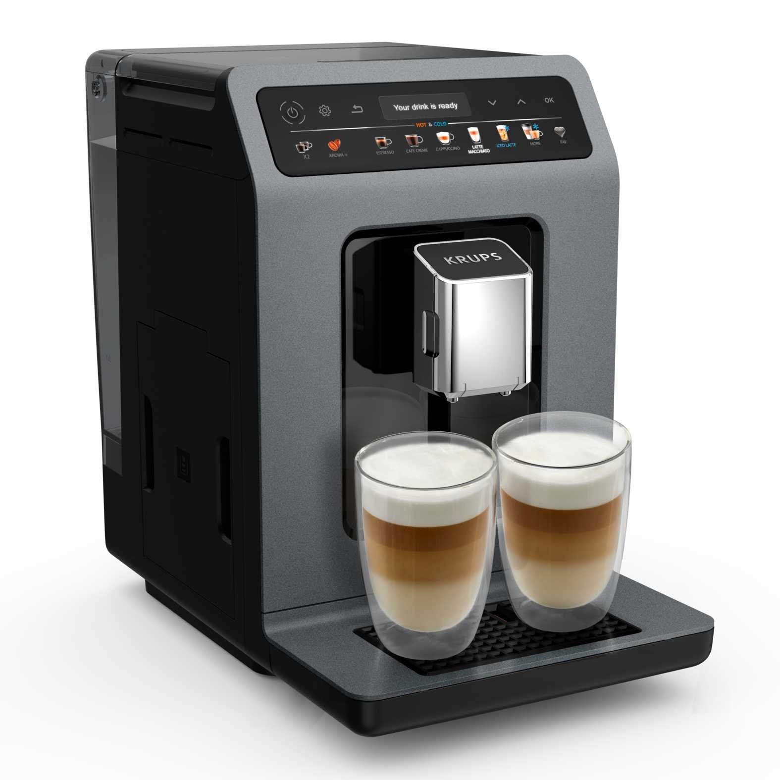 Cafetera Krups Ea 898 Gf Hot & Cold
