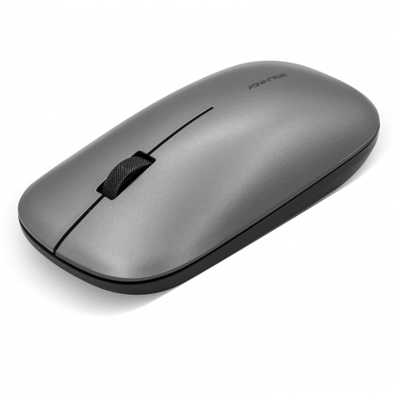 Ratón Inalámbrico Advance Slimfit (Gris)