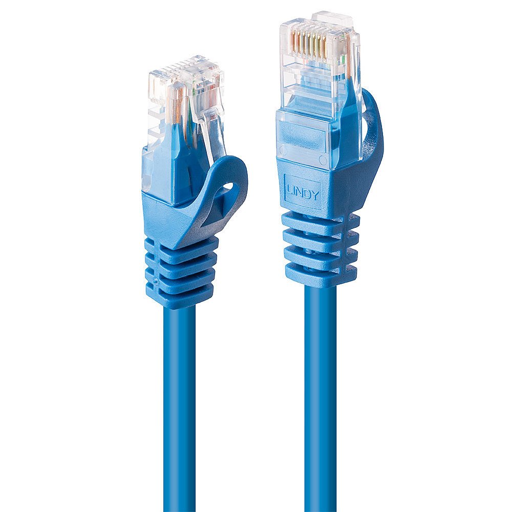 EAN 4002888481748 - Lindy 48174 cable de red Azul 3 m Cat6 U/UTP (UTP) imagen 1