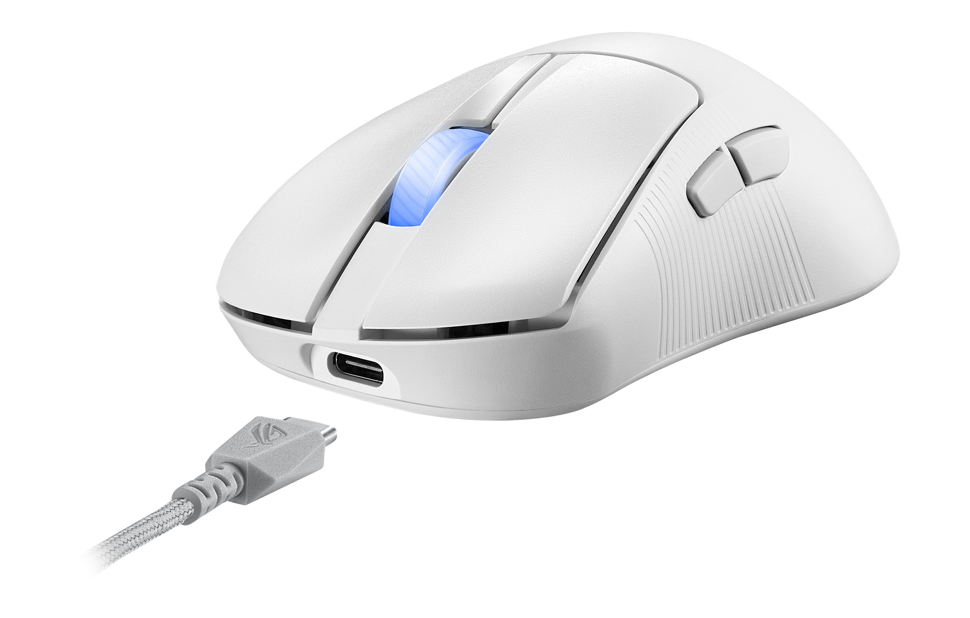 Raton  Asus Rog Keris Ii Wl Ace Wht Gaming