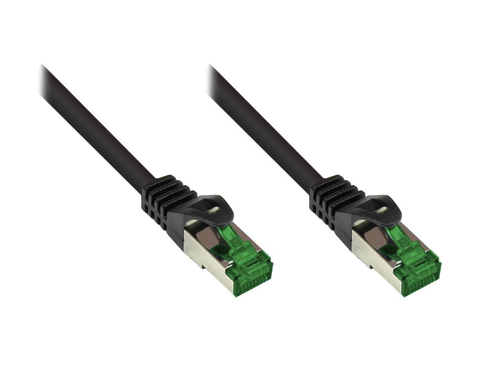 Good Connections Cat.6a Cable De Red Outdoor Hf Schwarz 7,5m