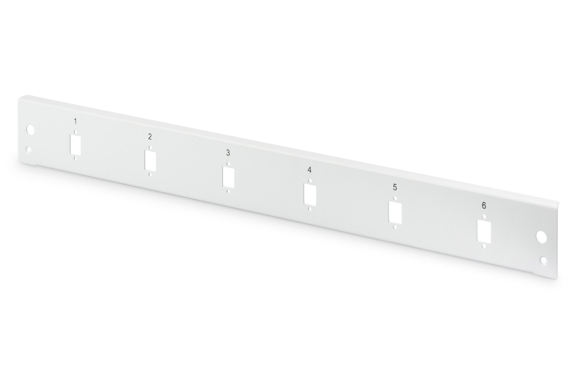 Digitus Panel Frontal Vertical 6 Puertos 1u Gris