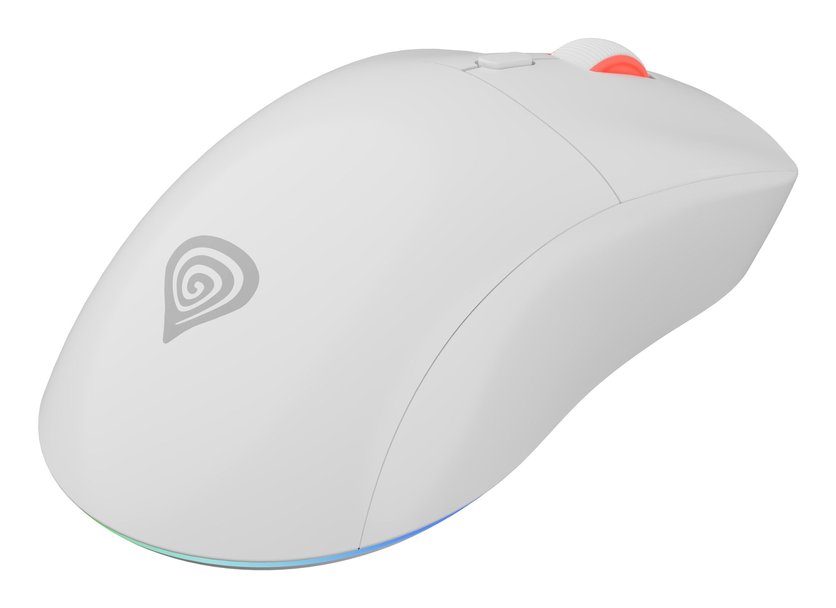 Raton Gaming Genesis Zircon Xiii Customizable Inalambrico 26000 Dpi Blanco