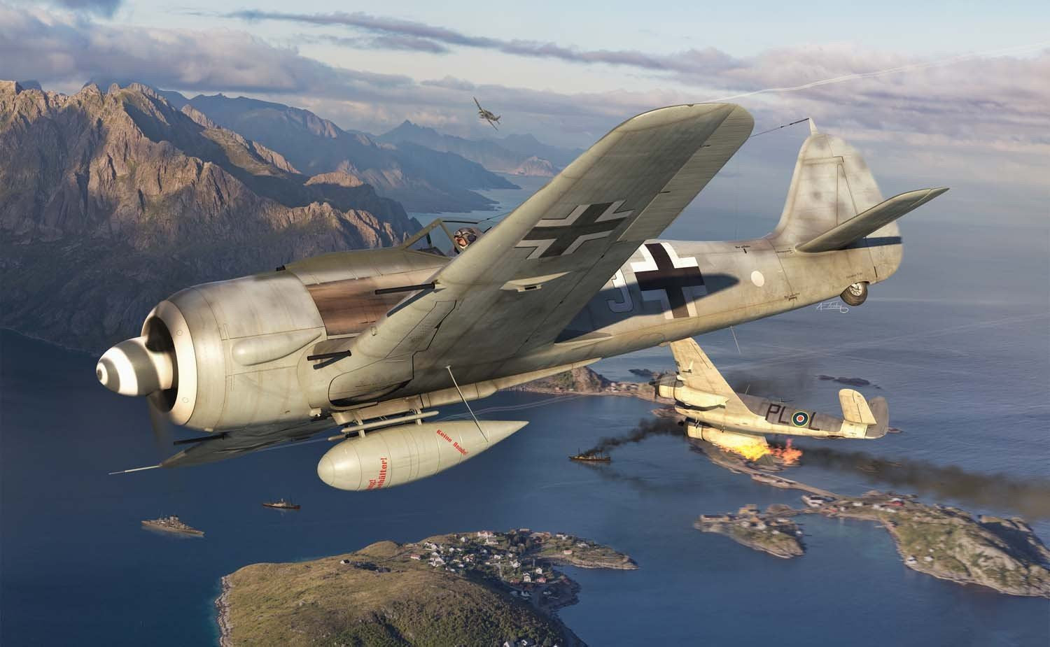 Airfix Focke Wulf Fw190a 8
