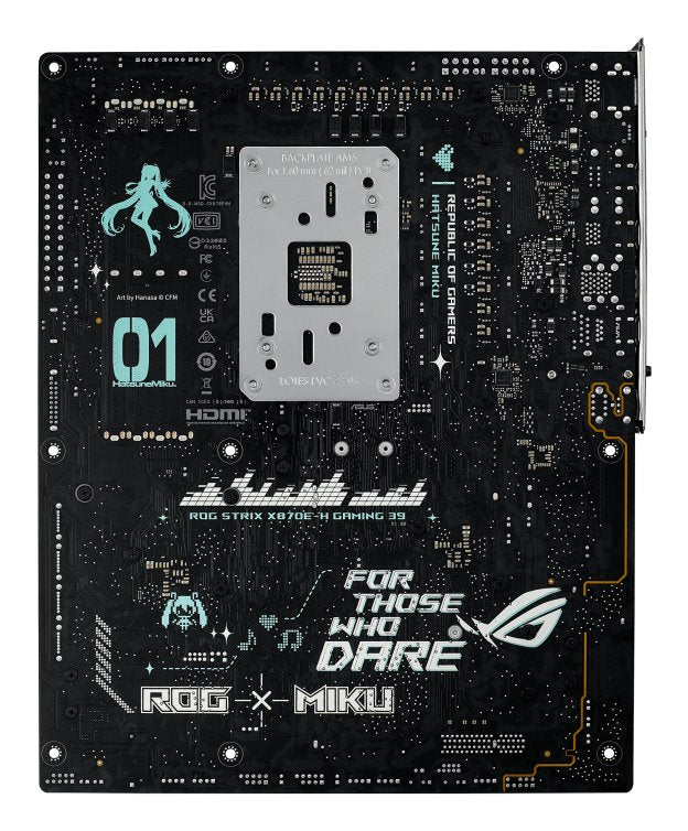 Asus Rog Strix X870e-H Gaming Hatsune Miku Edition (Negro) 90mb1ma0-M0eay0