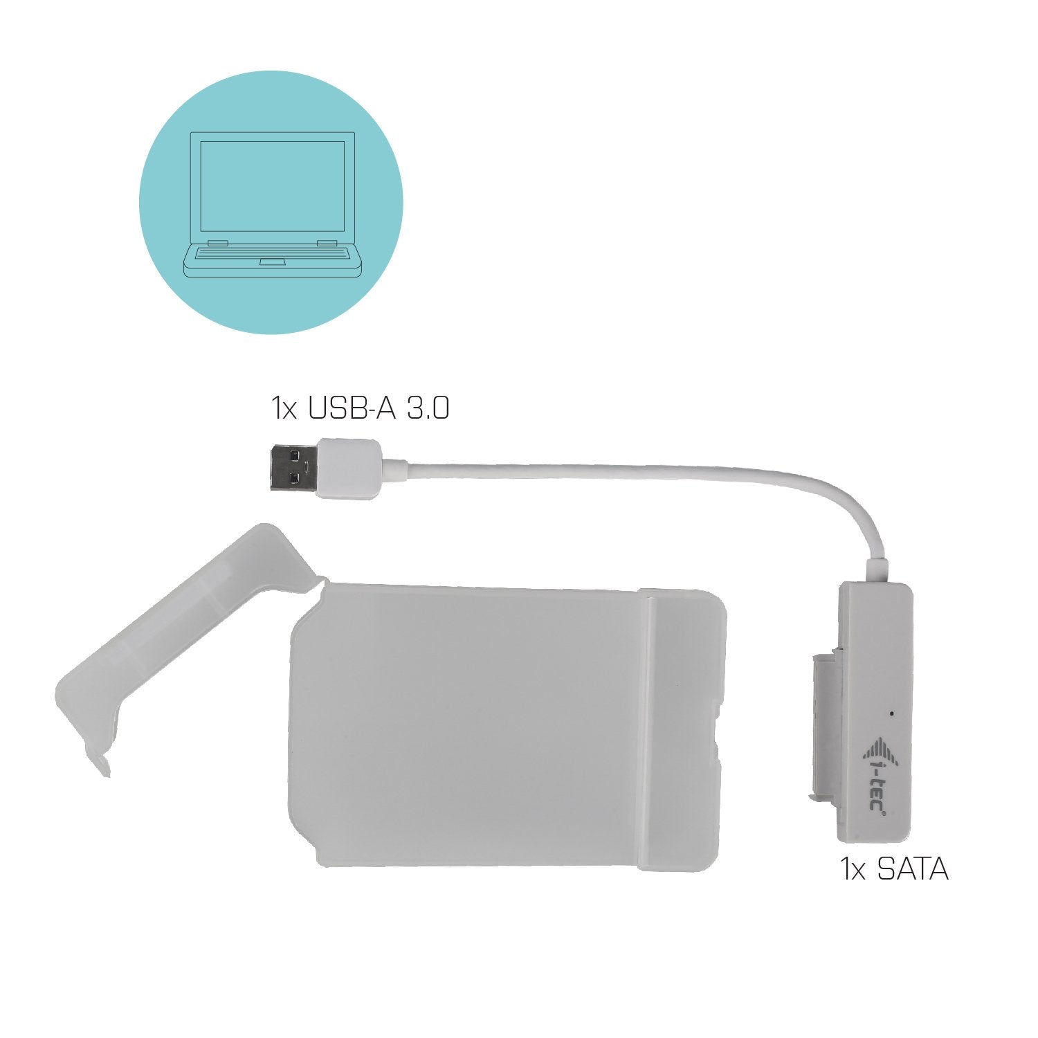 I-Tec Mysafe Usb 3.0 Easy, Carcasa Para Disco Duro