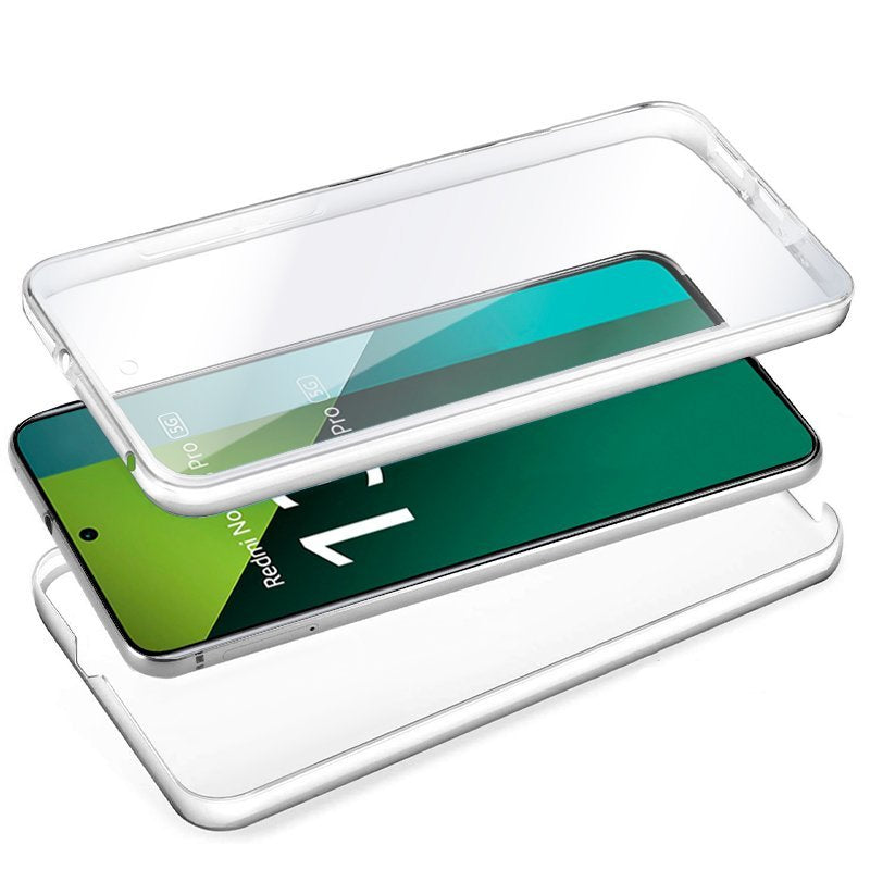 Funda Resistente Para Móvil, De Tipo Transparente, Silicona Semirígida 360º, Cubre Parte Frontal Y Trasera Del Smartphone.
Nada Podrá Destruir Tu Smartphone, Ni Caídas, Ni Golpes, Ni Arañazos... Tanto La Pantalla