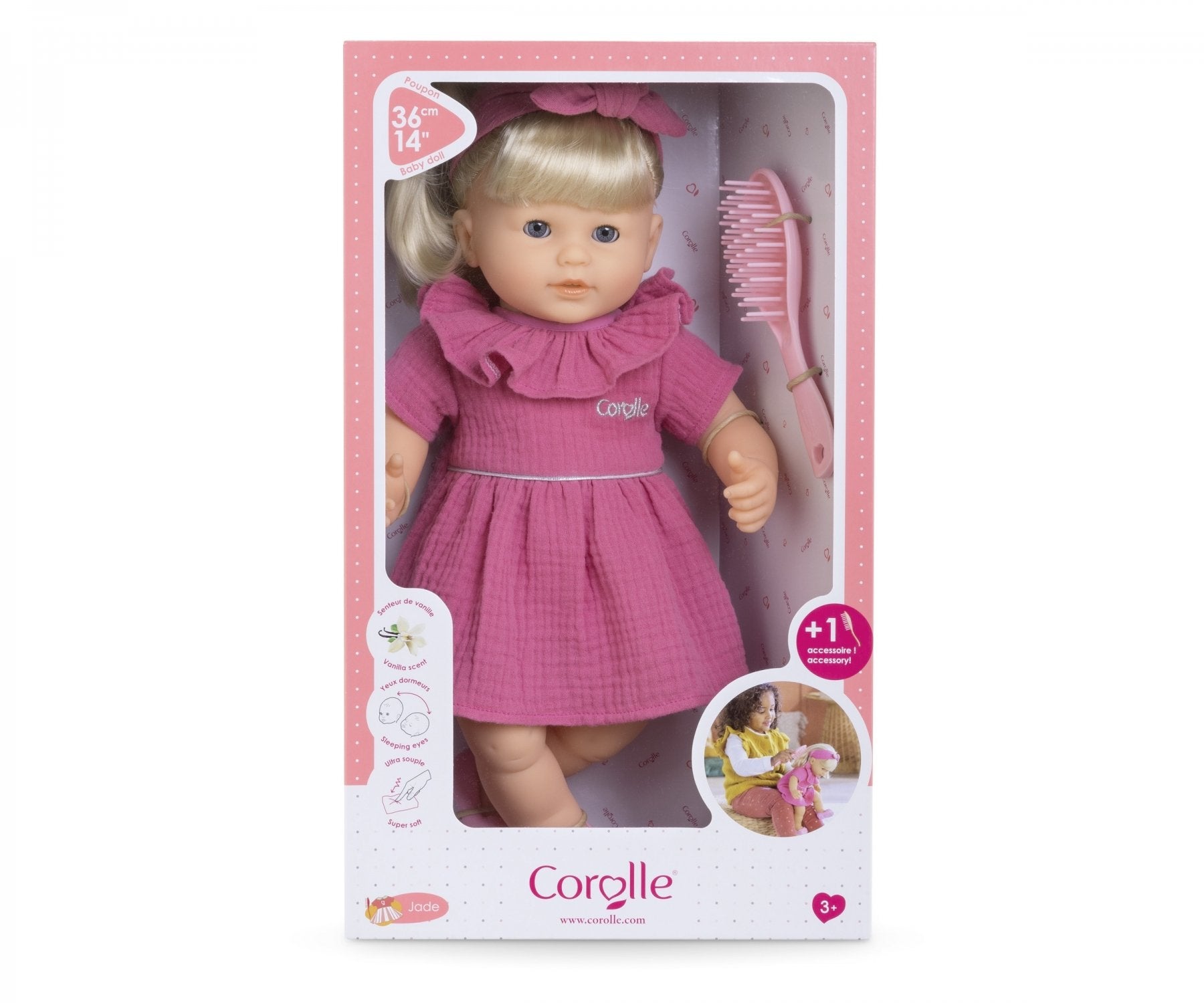 Muñeca Simba Corolle Mon Grand Poupon Jade, Rubia, 9000130460