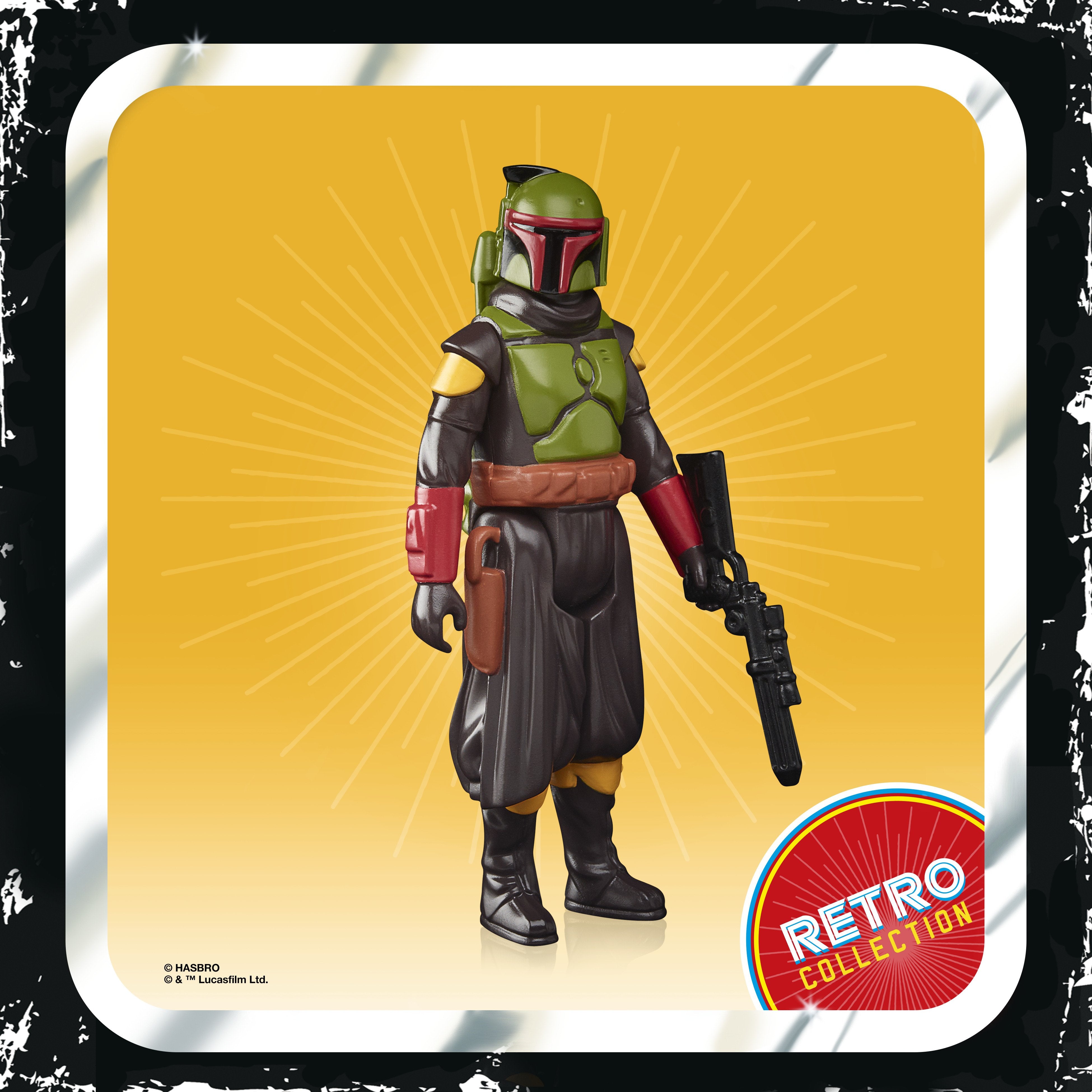 Figura Vin Boba Fett Morak Fig 9,5 Cm Sw The Mandalorian Retro Collection F44615x0