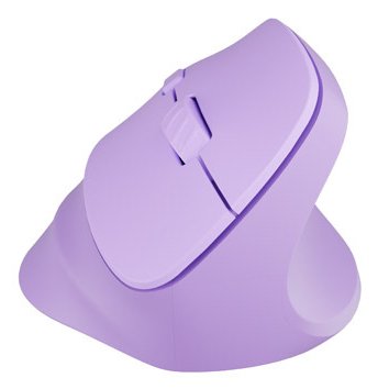 Raton Natec Crake 2 Inalambrico Vertical Bt 5.2 + 2.4ghz 2400 Dpi Color Lavanda