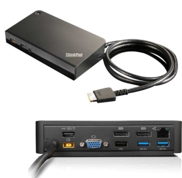 Lenovo 03x6300 Base Para Portátil Y Replicador De Puertos Alámbrico Onelink+ Negro