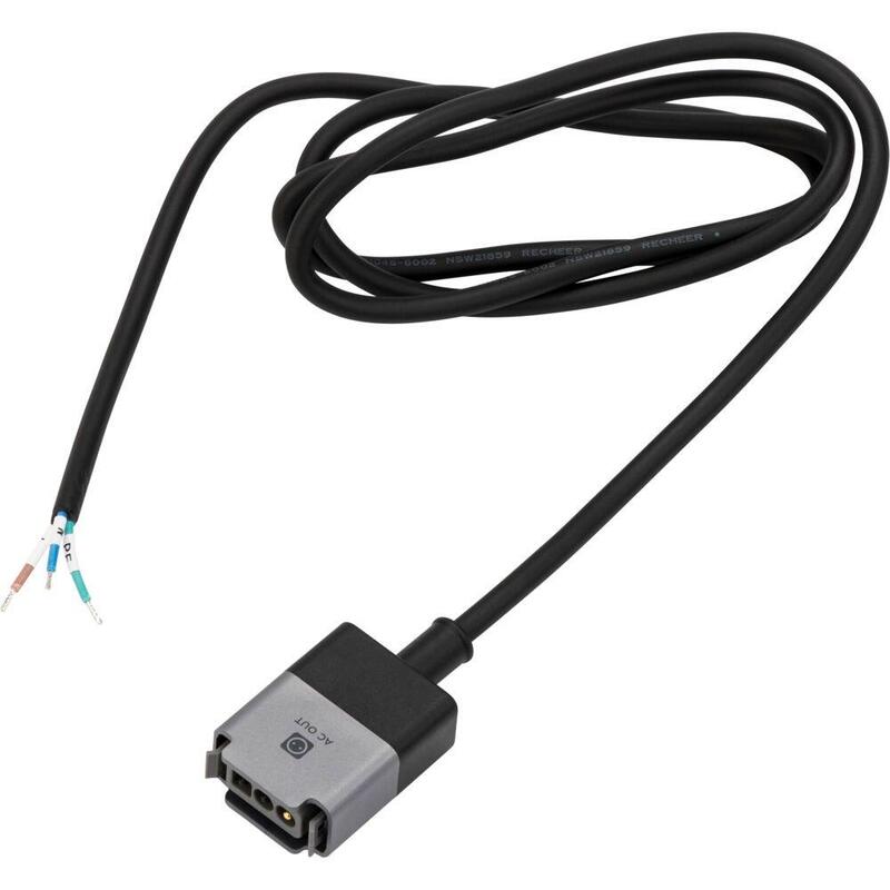 Ecoflow Ac Cable De Carga (Wieland) Negro, Para Powerstation Delta / River 607773